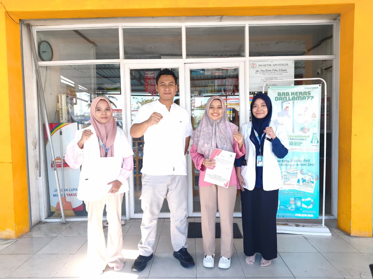 Mahasiswa Program Profesi Apoteker Angkatan III UNG Mulai Jalani PKPA di Apotek dan Puskesmas Gorontalo